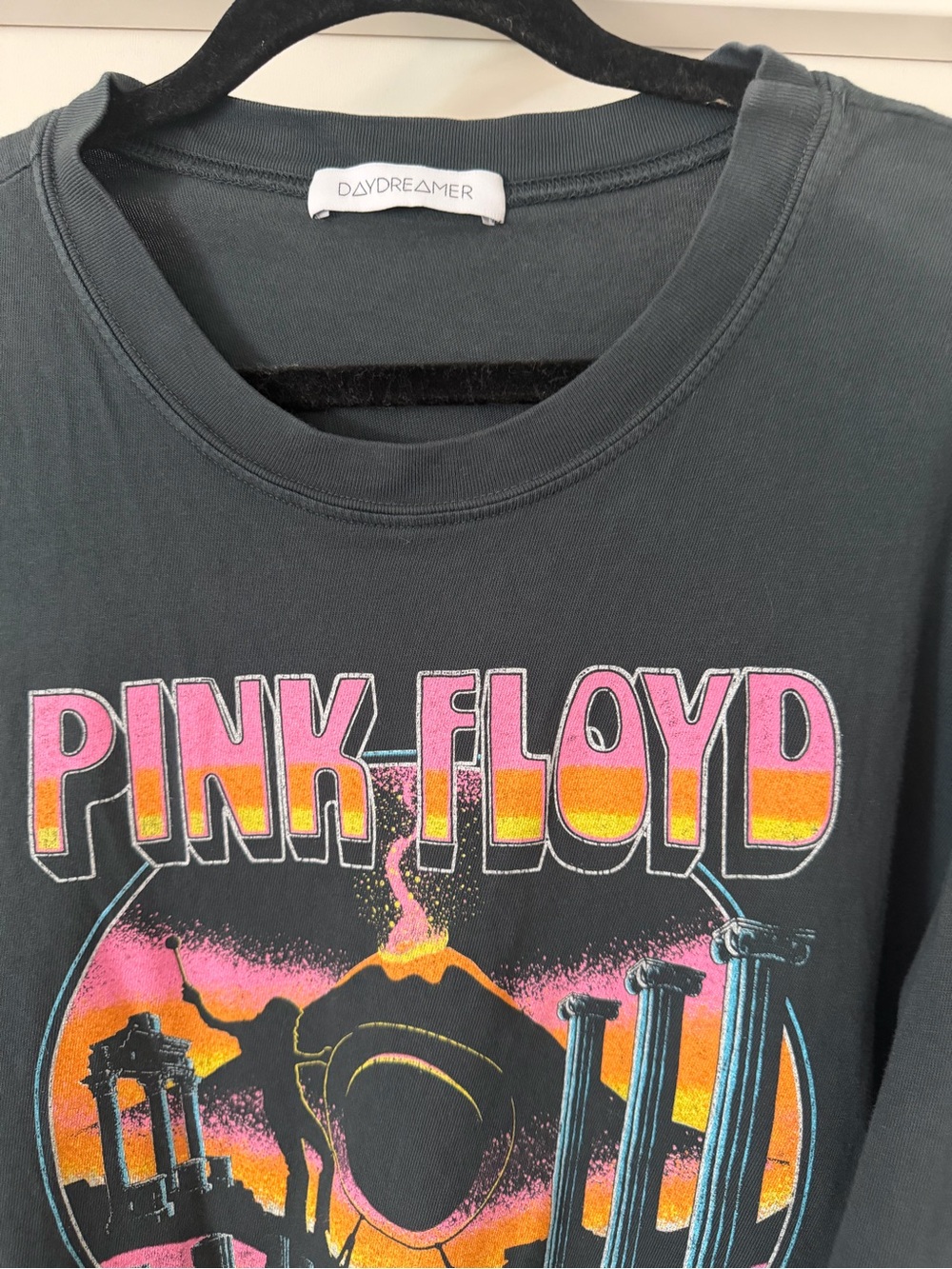 Pink Floyd Live at Pompeii Black Long-Sleeve Tee - Picture 4 of 9